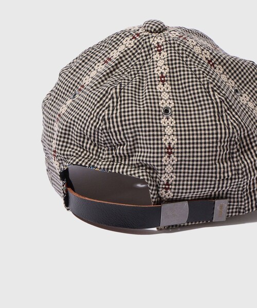 ADAM ET ROPE'（アダムエロペ）の「【SUGARHILL/シュガーヒル】TYROL DOBBY BASEBALL CAP（キャップ・メンズ・ブラック・F）」の6枚目の写真