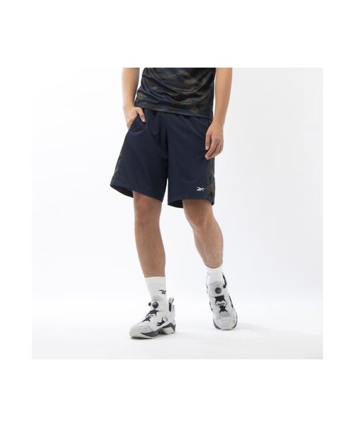 Reebok（リーボック）の「トレイン カモ ウーヴン ショーツ / TRAIN CAMO WOVEN SHORT（アウトドア/スポーツ・メンズ・100037361/100036612・J/3XO/J/2XO）」の4枚目の写真