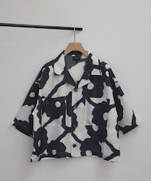 ADAM ET ROPE' | 【BANANATIME（バナナタイム）】CROPPED HAWAIIAN SHIRT / クロップドハワイアンシャツ(シャツ/ブラウス)