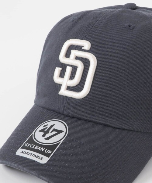 SENSE OF PLACE by URBAN RESEARCH（センスオブプレイスバイアーバンリサーチ）の「『WEB/一部店舗限定』FORTY SEVEN　47 CLEAN UP PADRES（キャップ・メンズ・BROWN/VT NAVY・One）」の9枚目の写真