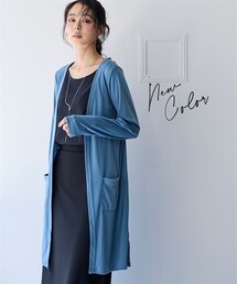 nissen | カットソーロング丈カーディガン＜大きいサイズ有＞(カーディガン/ボレロ)