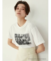 LAGUNAMOON | 【LIFE】femalephotoTシャツ(Tシャツ/カットソー)