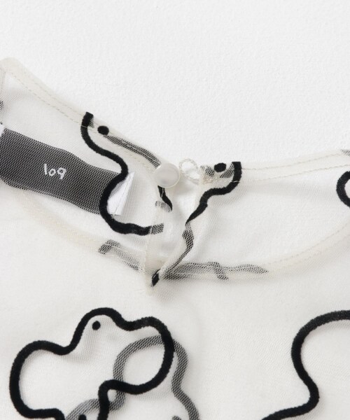 URBAN RESEARCH（アーバンリサーチ）の「Po/　sheer tulle top ameba（その他トップス・レディース・yellow/black・FREE）」の7枚目の写真