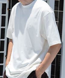 EKAL | 『UR TECH ひやサラクール』ロゴワッペンTシャツ(Tシャツ/カットソー)