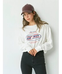 Ungrid | ロゴロングスリーブTee(Tシャツ/カットソー)