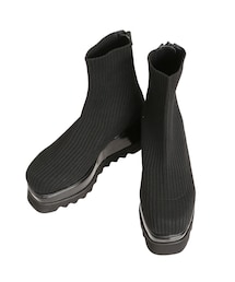 MURUA | リブソックスブーツ(ブーツ)