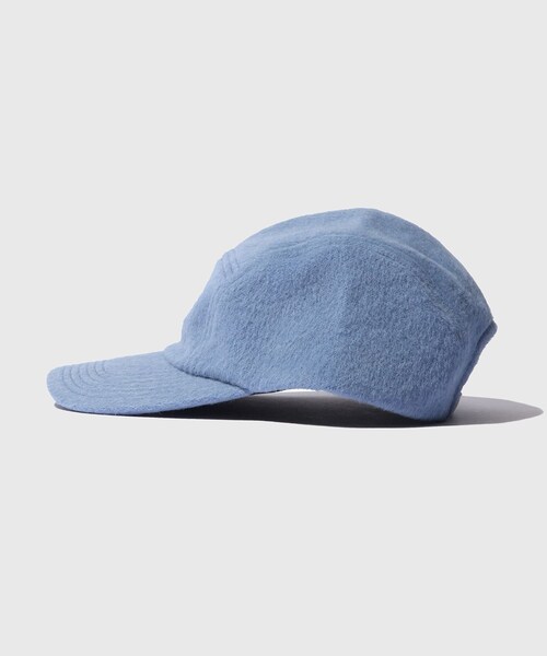ADAM ET ROPE'（アダムエロペ）の「【KIJIMA TAKAYUKI/キジマ タカユキ】ANGORA SHAGGY JET CAP（キャップ・メンズ・ブラック/キャメル/サックス・F）」の5枚目の写真