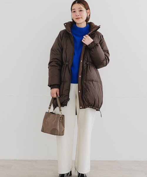 URBAN RESEARCH ROSSO（アーバンリサーチロッソ）の「F by ROSSO　撥水リバーシブルロングダウン（その他アウター・レディース・BROWN/BLACK・Free）」の18枚目の写真
