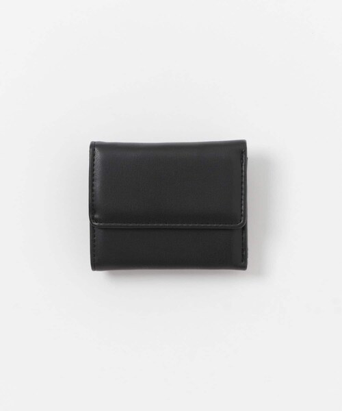 SENSE OF PLACE by URBAN RESEARCH（センスオブプレイスバイアーバンリサーチ）の「ミニマムコンパクトウォレット（財布・レディース・SILVER/BLACK/MOCHA・one）」の5枚目の写真