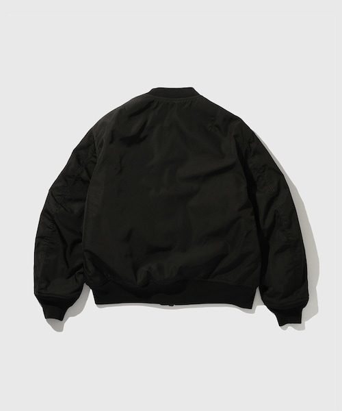ADAM ET ROPE'（アダムエロペ）の「【MARKAWARE/マーカウェア】SILK HEAVY TWILL MA-1（MA-1・メンズ・ブラック・1/2）」の13枚目の写真