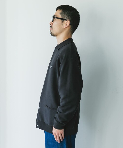 URBAN RESEARCH DOORS(アーバンリサーチドアーズ)の「『別注』PENNYS×DOORS THE FOX シャツカーディガン(カーディガン/ボレロ・メンズ・ORANGE/BEIGE/BLUE/CHARCOAL/KHAKI・M/L/XL)」の16枚目の写真