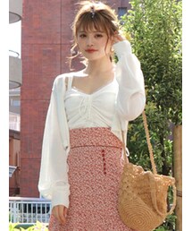 dazzlin | ギャザーニットアンサンブル(ニット/セーター)