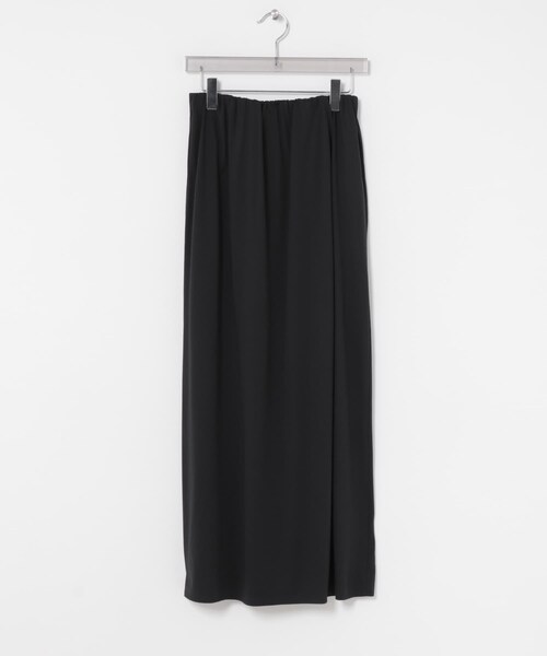 URBAN RESEARCH（アーバンリサーチ）の「AMOMENTO　JERSEY MAXI LONG SKIRT（スカート・レディース・CHARCOAL/IVORY・0/1）」の3枚目の写真