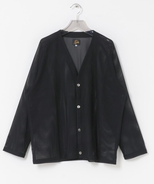 URBAN RESEARCH(アーバンリサーチ)の「Needles V-NECK LACE CARDIGAN(カーディガン/ボレロ・メンズ・GREY/EGGPLANT/BLACK・S/M)」の7枚目の写真