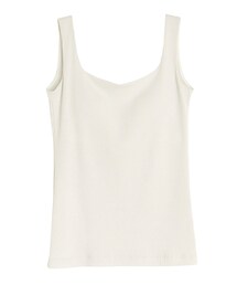 SQUARE NECK PAD TANK