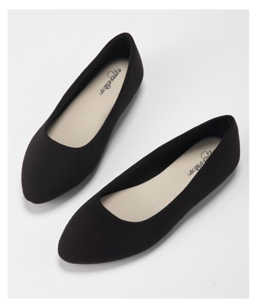 nissen（ニッセン）の「やわらかフラットパンプス（低反発中敷）（ワイズ２Ｅ）（パンプス・メンズ・黒(スムース)/シルバー(スムース)/黒(スエード調)/グレージュ(スエード調)/サックス(スエード調)/ピンク(ツイード調)/メッシュ型押し/グレー系ボーダー/ブラウン(クロコ型押)/ホワイト型押し/サックス(デニム)・S=22.0~22.5cm/M=23.0~23.5cm/L=24.0~24.5cm/LL=25.0~25.5cm）」の7枚目の写真