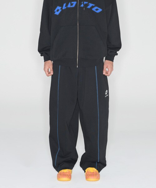 URBAN RESEARCH(アーバンリサーチ)の「LOTTO COLOR STITCHING PANTS(スウェットパンツ・メンズ・GRAY/NAVY/BLACK・M/L/XL)」の6枚目の写真