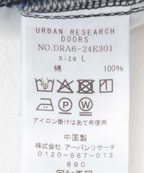 URBAN RESEARCH DOORS（アーバンリサーチドアーズ）の「『3サイズ展開』デニムワイドパンツ（デニムパンツ・レディース・INDIGO/ONE WASH・S/M/L）」の16枚目の写真