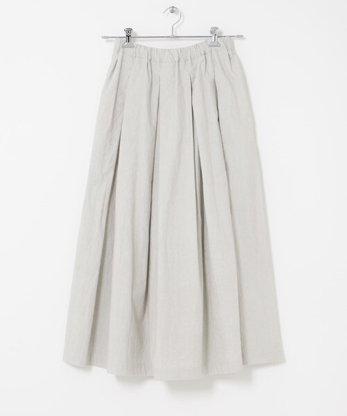 かぐれ（カグレ）の「コットンタックスカート（スカート・レディース・LIGHT GRAY/CHARCOAL/BLACK・Free）」の20枚目の写真