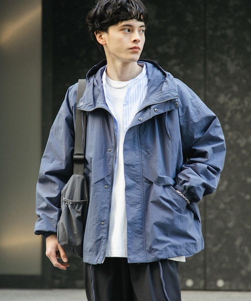 SENSE OF PLACE by URBAN RESEARCH(センスオブプレイスバイアーバンリサーチ)の「ライトフーディブルゾン(ブルゾン・メンズ・BLACK/MINT/BLUE・M/L)」の3枚目の写真