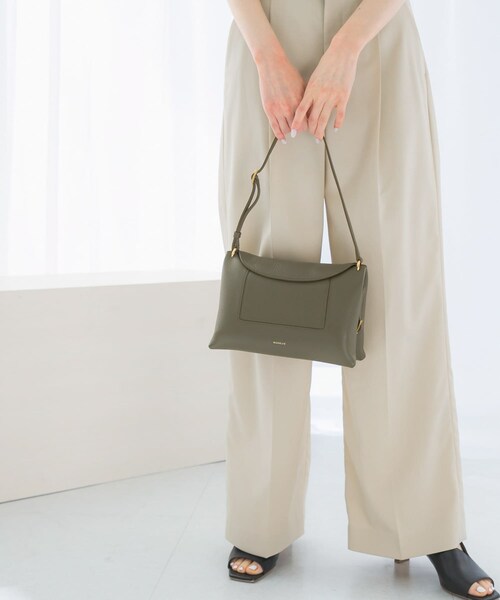 URBAN RESEARCH ROSSO（アーバンリサーチロッソ）の「WANDLER　Penelope Slouch Bag（ショルダーバッグ・レディース・Sea Crust/BlackCrust/OliveCrust/Rose Crust・-）」の17枚目の写真