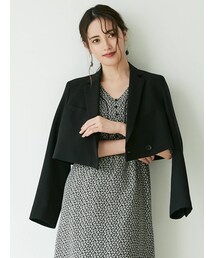dazzlin | コンパクトショートジャケット(テーラードジャケット)