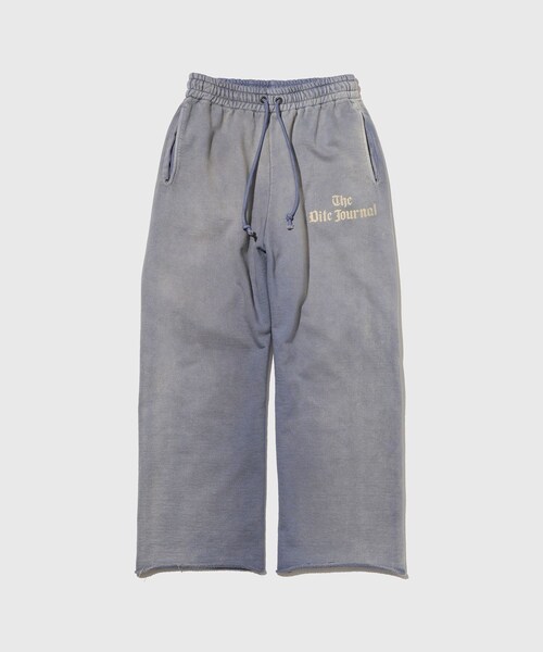 ADAM ET ROPE'(アダムエロペ)の「【BOWWOW/バウワウ】THE DITC JOURNAL SWEAT PANTS AGED(その他パンツ・メンズ・ネイビー系・L/M)」の2枚目の写真