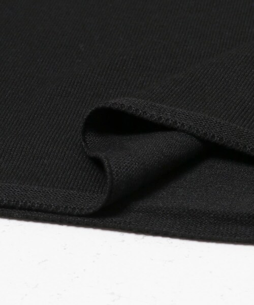 URBAN RESEARCH ROSSO（アーバンリサーチロッソ）の「ウォシャブルフレアシルエットニットワンピース（ワンピース・レディース・BLUE/GRAY×BK/BK×GRAY・Free）」の15枚目の写真