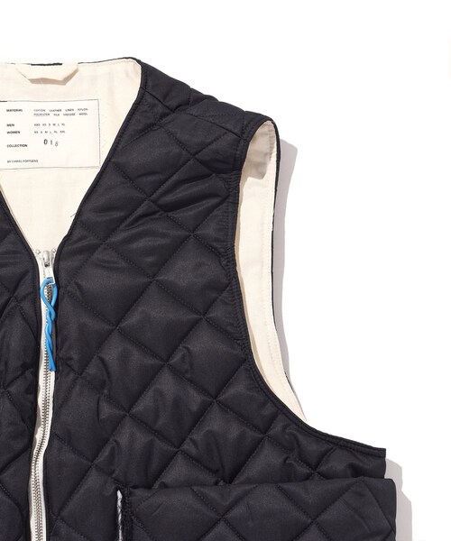 ADAM ET ROPE'(アダムエロペ)の「《別注》【CAMIEL FORTGENS/カミエル フォートヘンス】ZIP VEST Technical padded - black(その他アウター・メンズ・ブラック・L/M/S)」の19枚目の写真