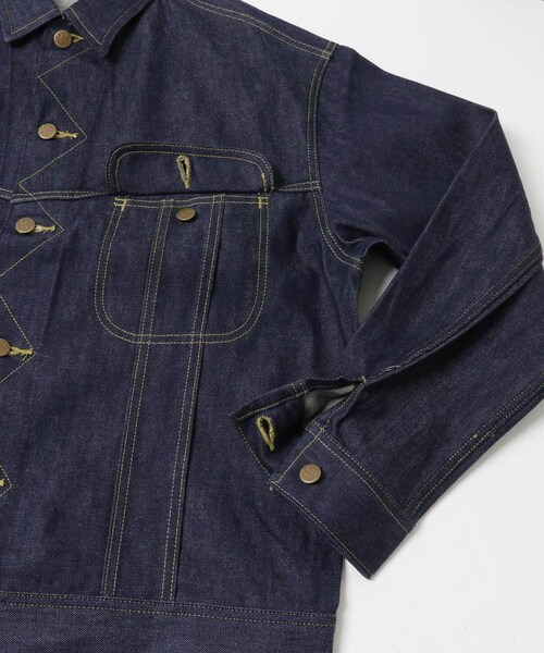URBAN RESEARCH Sonny Label（アーバンリサーチサニーレーベル）の「Lee　RIDERS 101 JACKET（デニムジャケット・メンズ・Non Wash・M/L/XL）」の10枚目の写真