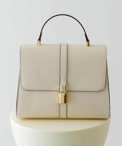 RODE SKO（ロデスコ）の「サブバッグ付フラップハンドバッグ（ハンドバッグ・レディース・NAVY/IVORY/GREIGE/BLACK・one）」の15枚目の写真