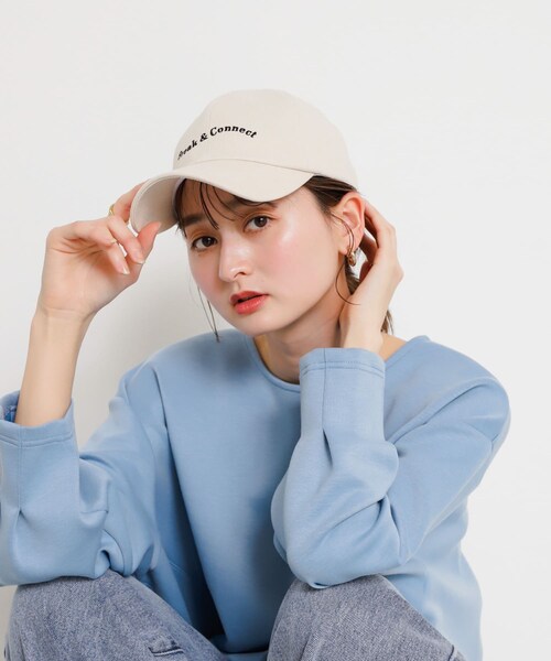 SENSE OF PLACE by URBAN RESEARCH（センスオブプレイスバイアーバンリサーチ）の「ロゴキャップ（キャップ・レディース・NAVY/IVORY・one）」の11枚目の写真