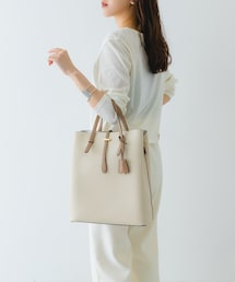 RODE SKO | チャーム付スクエアトートバッグ『Lsize』(トートバッグ)