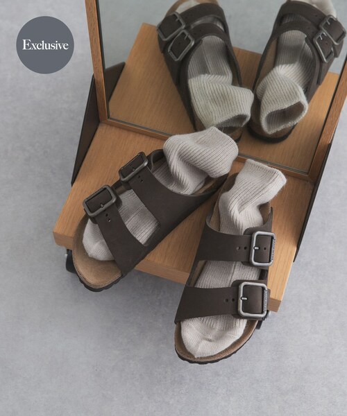 URBAN RESEARCH DOORS(アーバンリサーチドアーズ)の「BIRKENSTOCK EXCLUSIVE ARIZONA WB(NR)(サンダル・レディース・MOCCA/SANDCASTLE・37/35/36/38)」の3枚目の写真