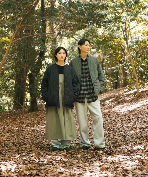 EKAL（エカル）の「『UR TECH』ナイロンタッサーブルゾン（その他アウター・メンズ・ストーンベージュ/グラファイト/レイクウッド・M/L）」の10枚目の写真