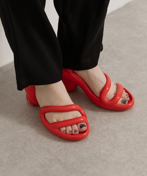 THE GOODLAND MARKET（ザグッドランドマーケット）の「CAMPER　Kobarah Bio Metallic（サンダル・レディース・045silver/046RED・37/38/39）」の5枚目の写真