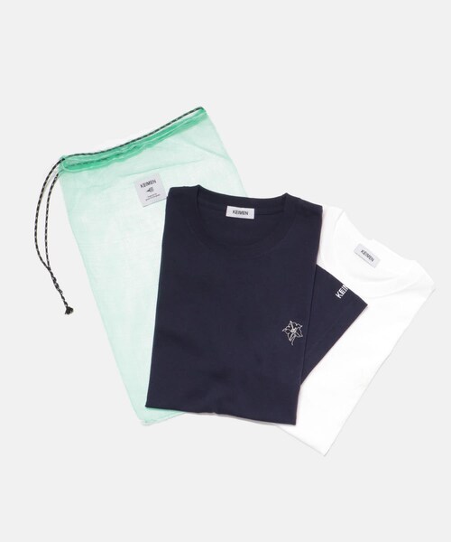 THE GOODLAND MARKET（ザグッドランドマーケット）の「KEIMEN　Harvest T-SHIRTS(PTT)（Tシャツ/カットソー・メンズ・NV&WT/BK&KH・M/L/XL）」の11枚目の写真