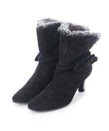 Riz raffinee（リズラフィーネ）の「リズ ラフィーネ Riz raffinee 【高機能】3WAYリボンショートブーツ （レインシューズ・レディース）」