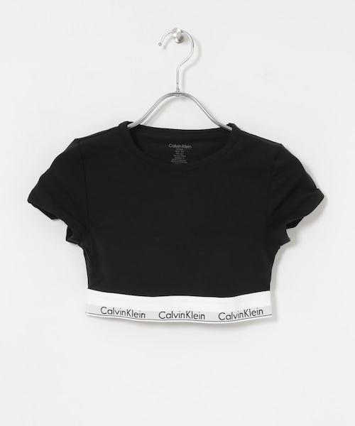 URBAN RESEARCH(アーバンリサーチ)の「Calvin Klein T-SHIRTS BRALETTE(Tシャツ/カットソー・レディース・UB1-BLACK/P7A-GREY/100-WHITE・S/M/L)」の2枚目の写真