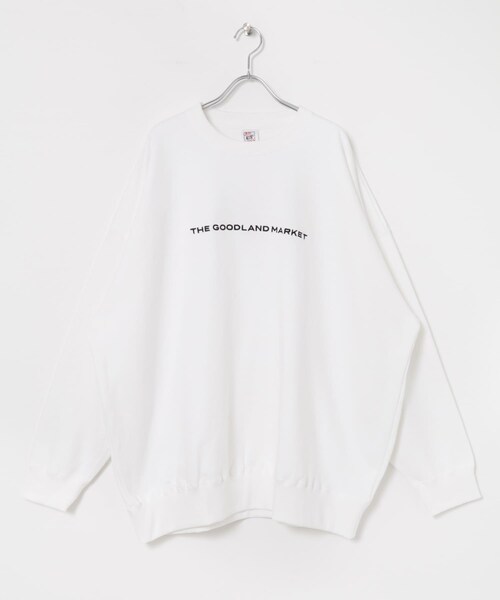 THE GOODLAND MARKET（ザグッドランドマーケット）の「ザ グッドランド マーケット　THE GOODLAND LOGO SWEAT（スウェット・メンズ・D.BLUE/WHITE・M/L/XL）」の11枚目の写真