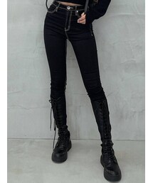 GYDA | H/Wワンウォッシュスキニーパンツ(デニムパンツ)