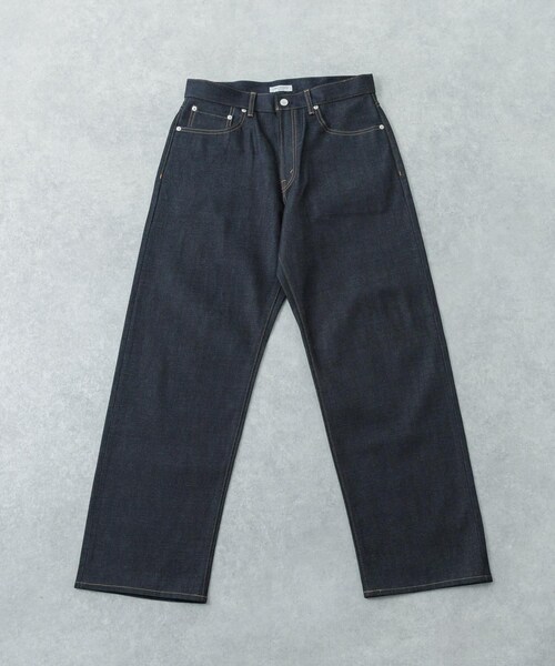 URBAN RESEARCH（アーバンリサーチ）の「SHIOTA　スーピマDENIM PANTSワイド#BOB（デニムパンツ・メンズ・INDIGO・28/30/32/34）」の14枚目の写真