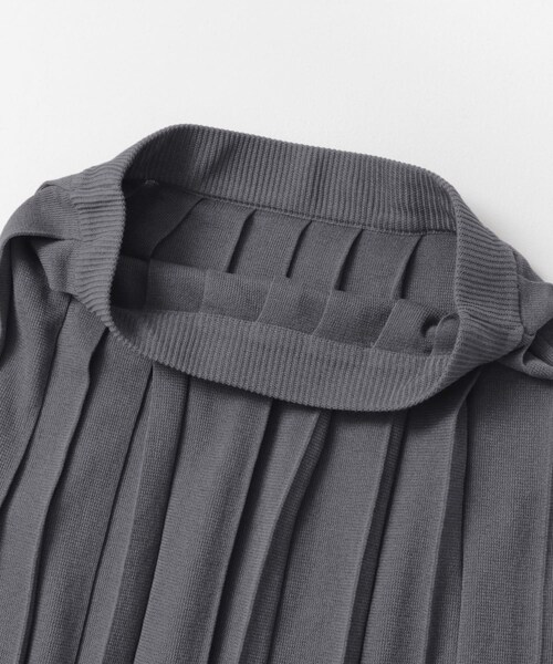 LAATO（ラート）の「knit pleats skirt（スカート・レディース・シャドウ/サブレ・Free）」の5枚目の写真