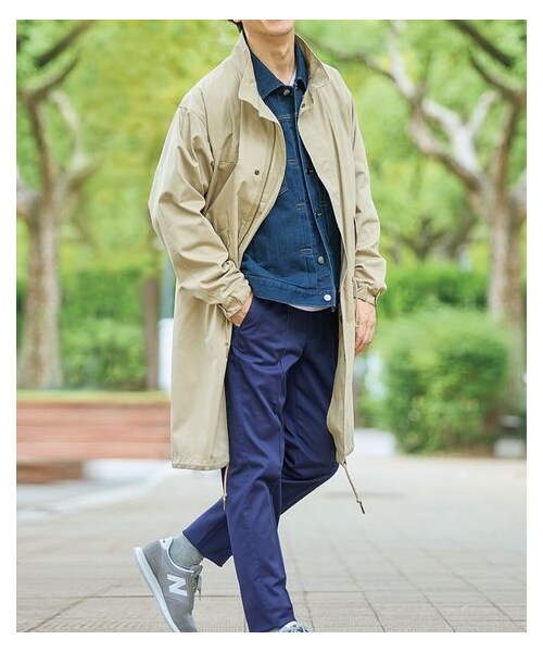 nissen（ニッセン）の「オーバーサイズモッズコート（はっ水）（モッズコート・メンズ・カーキ/ベージュ/黒・M/L/LL/3L/4L/5L/6L/8L/10L）」の15枚目の写真