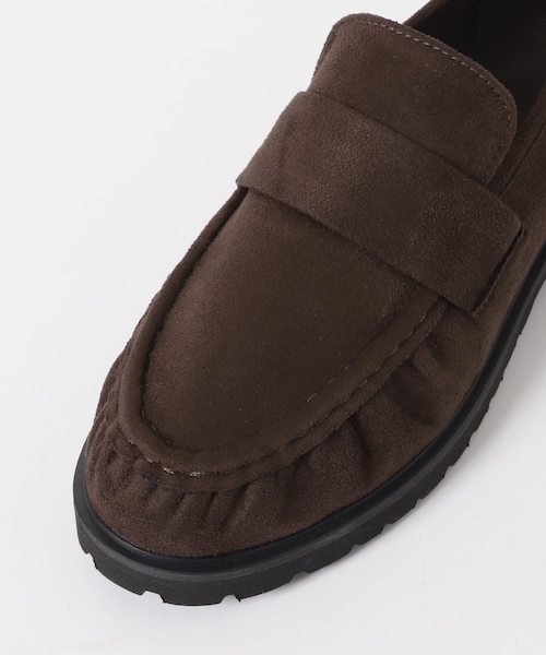 URBAN RESEARCH DOORS（アーバンリサーチドアーズ）の「ギャザーローファー（ローファー・レディース・BROWN/BEIGE・36/37/38）」の12枚目の写真
