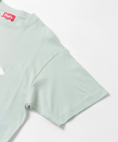 THE GOODLAND MARKET（ザグッドランドマーケット）の「That’s　RE the Tee-NOWAR（Tシャツ/カットソー・メンズ・WH/GRN・M/L/XL）」の18枚目の写真