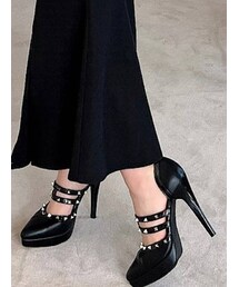 RESEXXY | ハイヒールスタッズパンプス(パンプス)