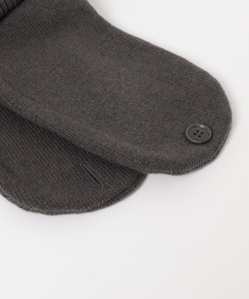 URBAN RESEARCH DOORS（アーバンリサーチドアーズ）の「Snow Peak Apparel　Knit Flight Cap（ニットキャップ/ビーニー・レディース・GREY/BLACK/IVORY・One）」の14枚目の写真