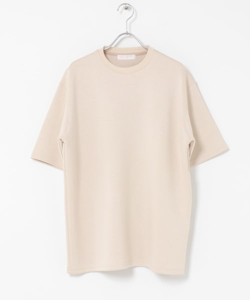 SENSE OF PLACE by URBAN RESEARCH（センスオブプレイスバイアーバンリサーチ）の「『一部WEB限定カラー』ダンボールポンチショートスリーブTシャツ（Tシャツ/カットソー・メンズ・WHITE/BLACK/CHARCOAL/GREIGE/GREEN/BROWN/YELLOW・M/L）」の5枚目の写真