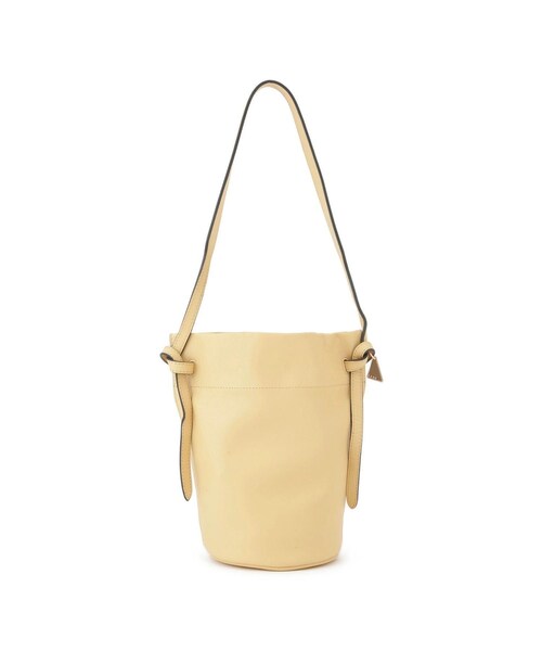 ROPE'（ロペ）の「【teau・牛革・マルチWAY】panier vine shoulder bag/持ち手長さ調整可能（ハンドバッグ・レディース・ブラック/グレー/キャメル/ピンク/イエロー・F）」の10枚目の写真